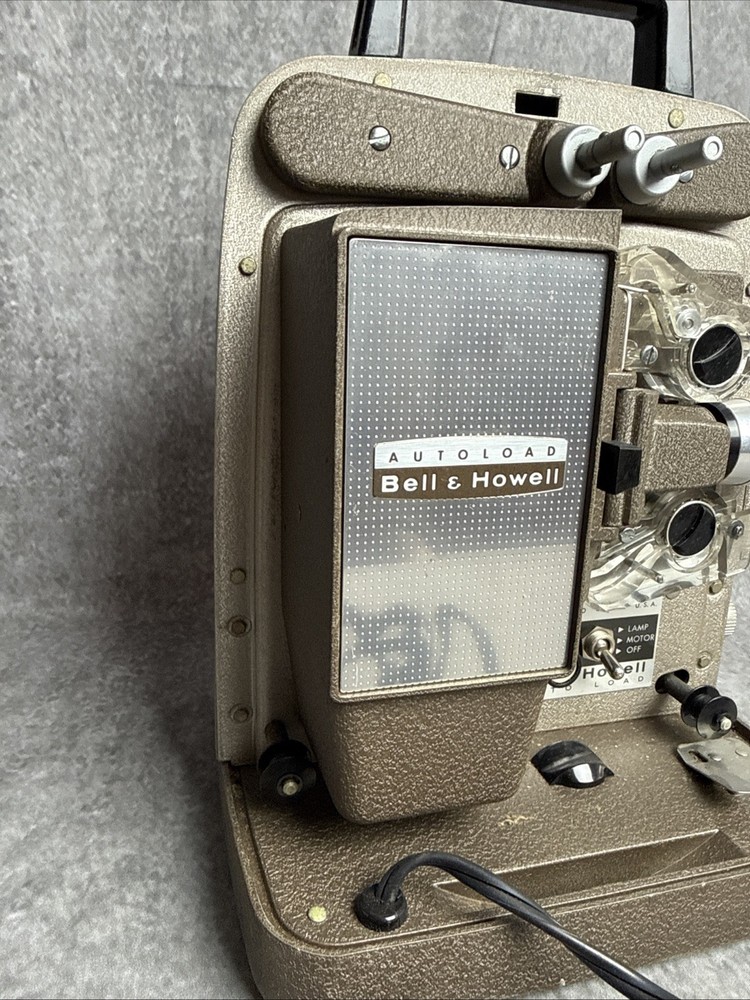 Bell Howell Autoload 8mm Projector Model 245 BA W/ Working Motor