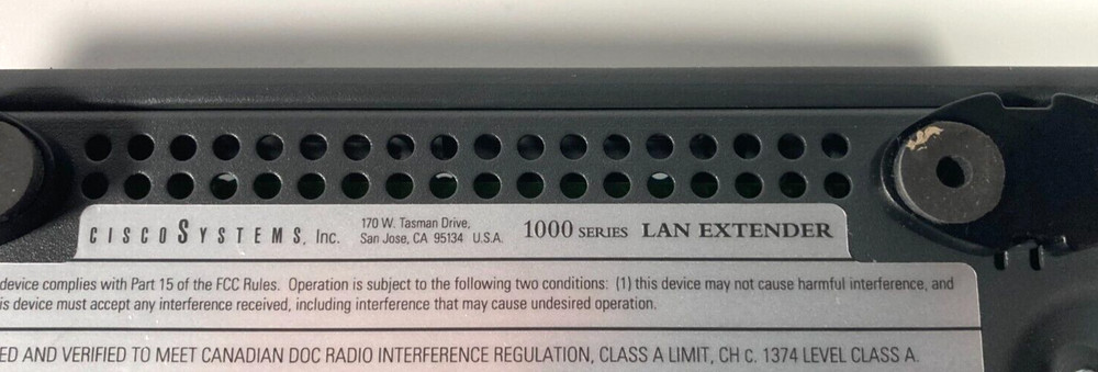 RARE Vintage Cisco Systems Lan Extender - Powers up