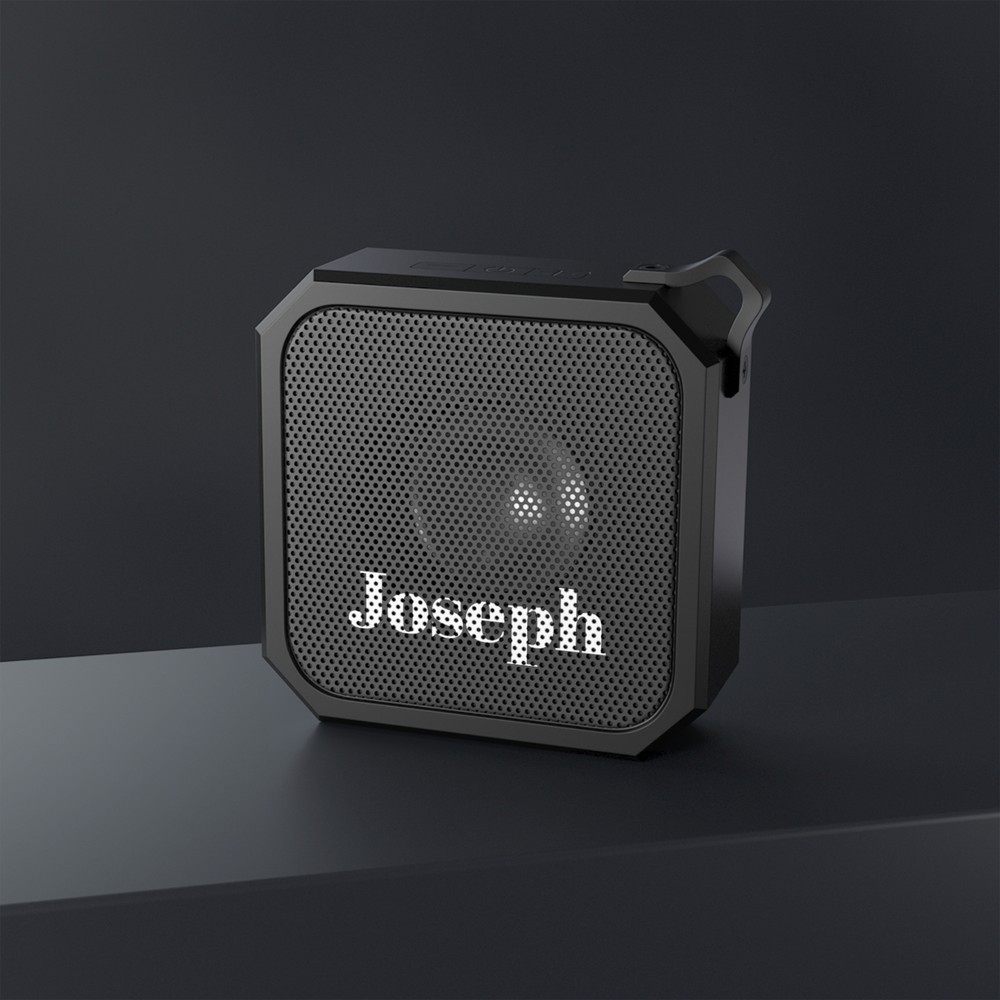 Outdoor Bluetooth Speaker, Personalizeable Portable Music Player, Wireless
