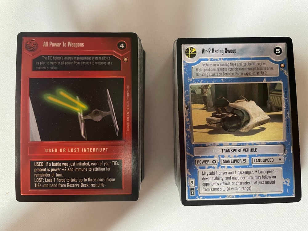 Star Wars CCG - Special Edition Complete Common/Uncommon/Fixed Set
