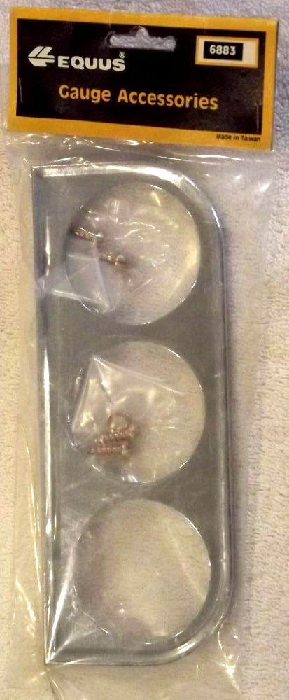 Equus 2-1/16 Inch Triple Gauge Panel Mounting Panel 6883