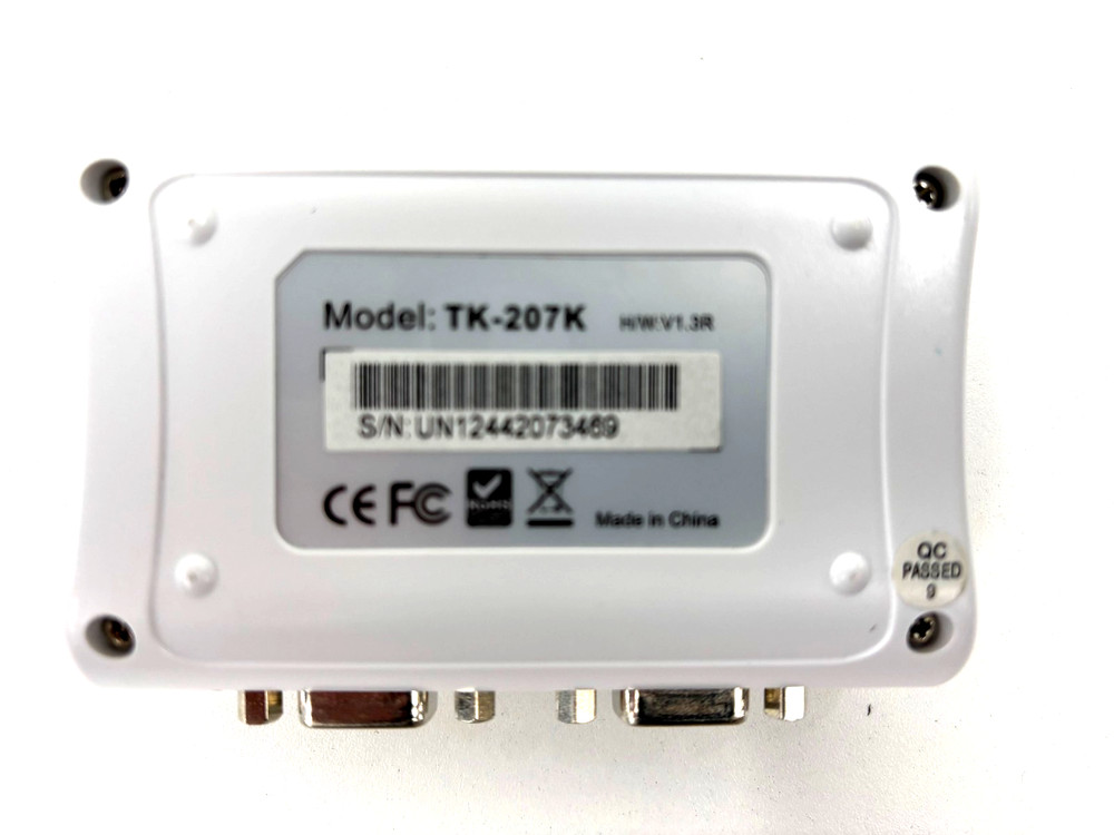 TRENDnet TK-207K 2-Port USB White KVM Switch + Cables