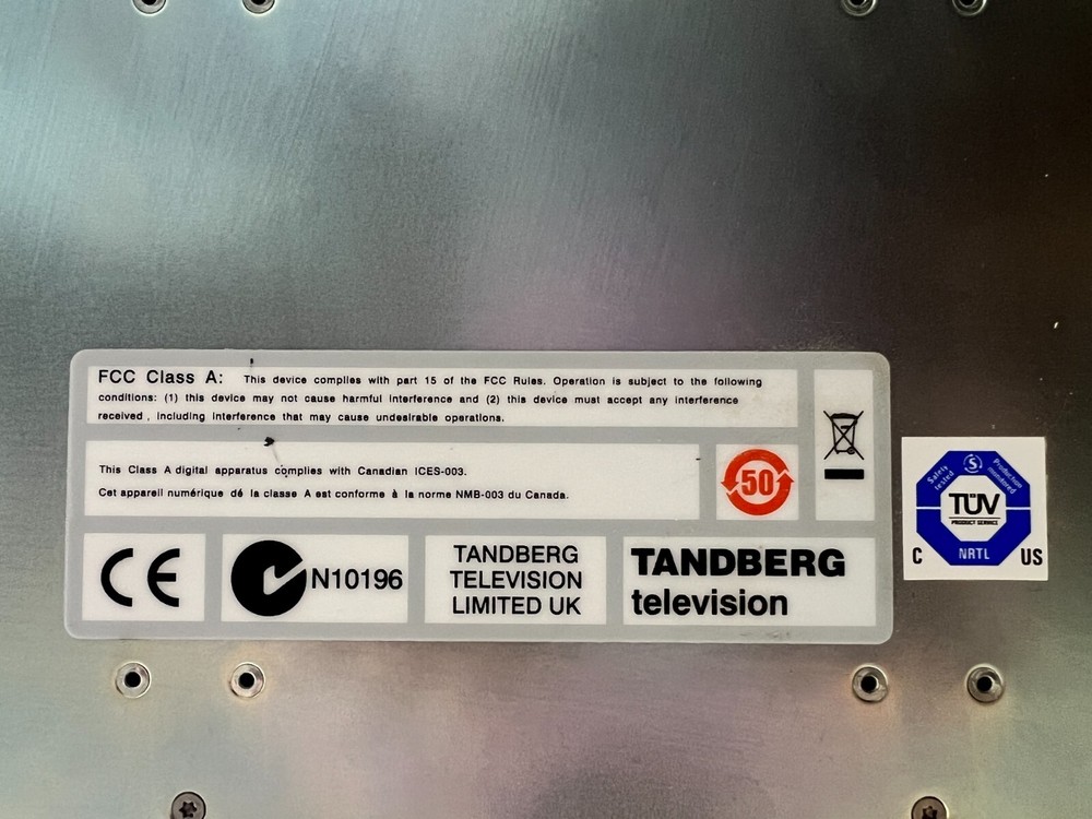 Tandberg MX8400 Multiplexer