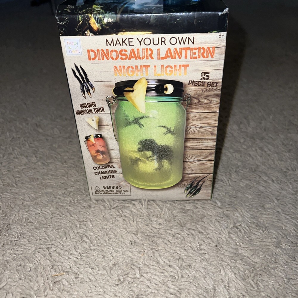 Hapinest DIY Dinosaur Lantern Night Light New