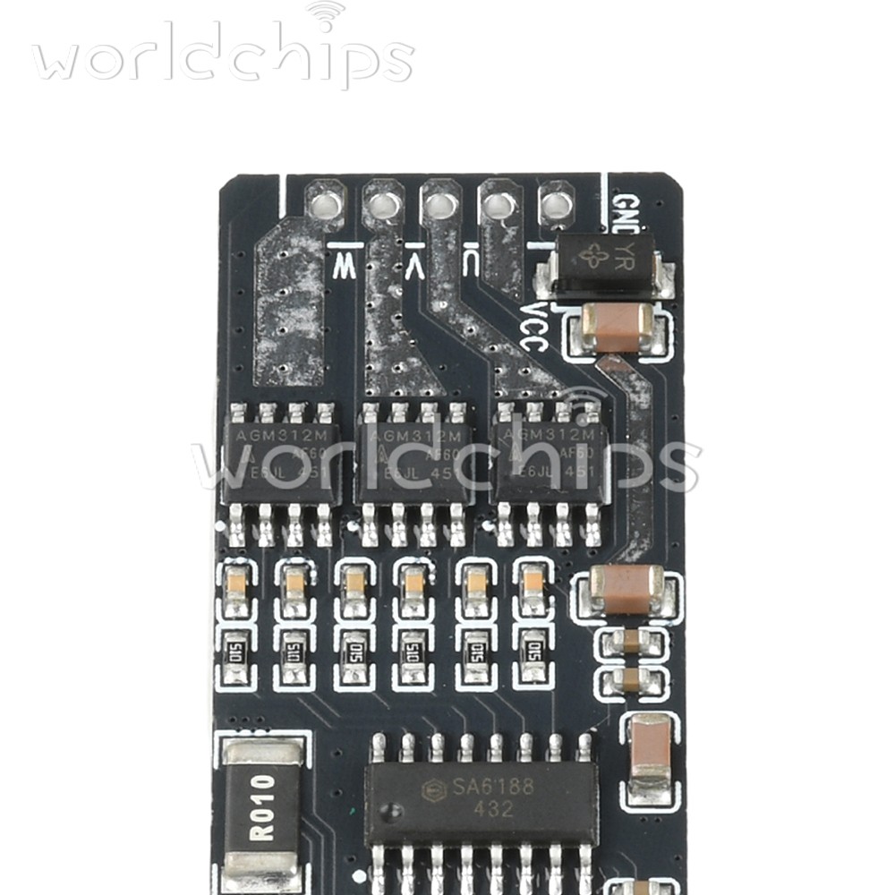 BLDC Hall Sensor 3Phase Brushless DC Motor Driver Board Speed Controller DC7-40V