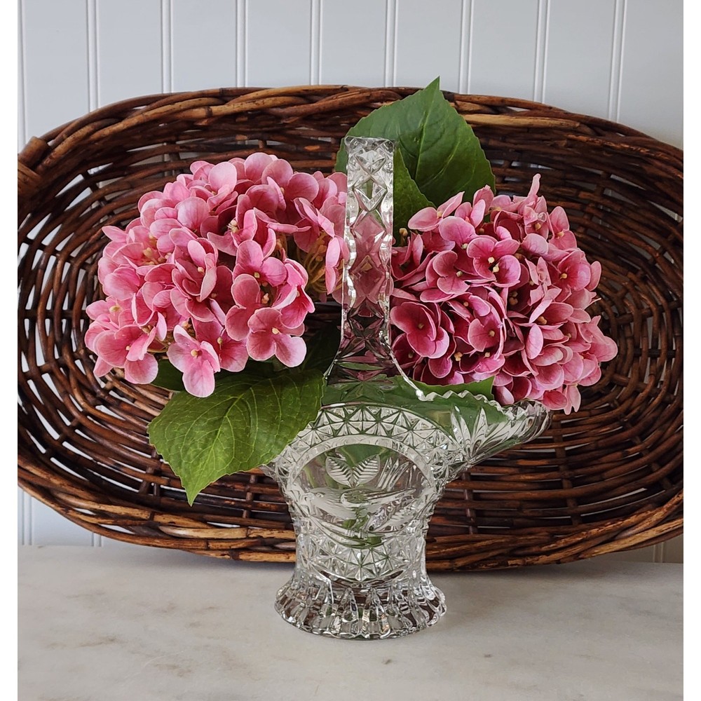 Hofbauer Byrdes German Crystal Spring Easter Basket