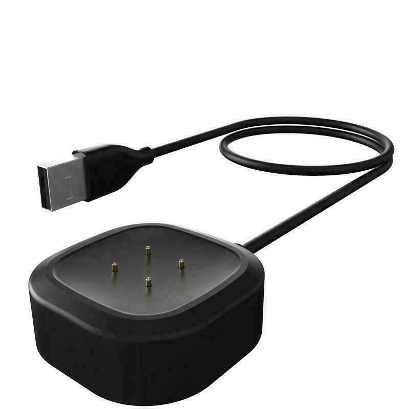 Magnetic Charging Dock USB Charger Cable for Fitbit Versa3 / Sense Smart Watch