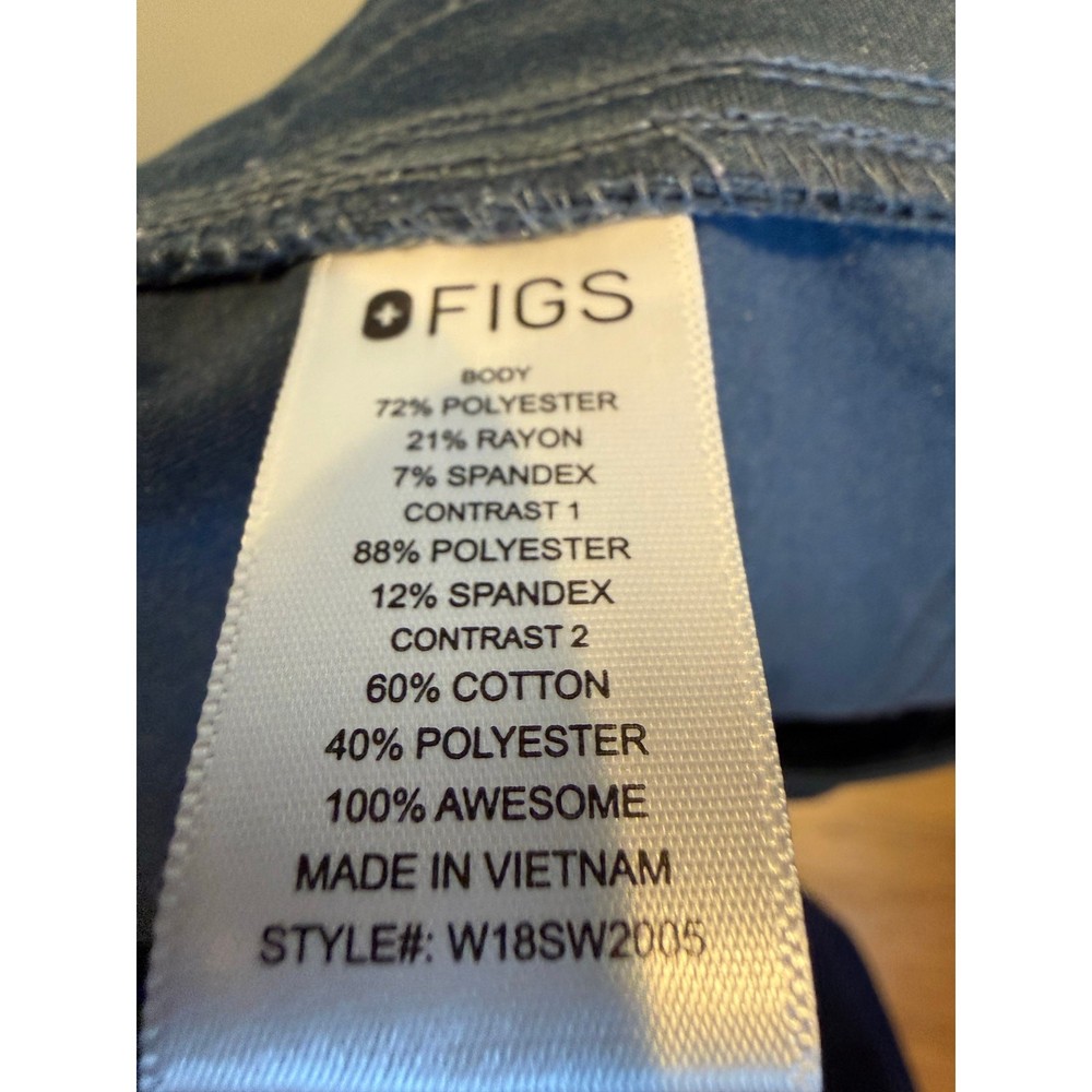 FIGS Technical Collection Scrub Set | Size XXL | Navy Blue