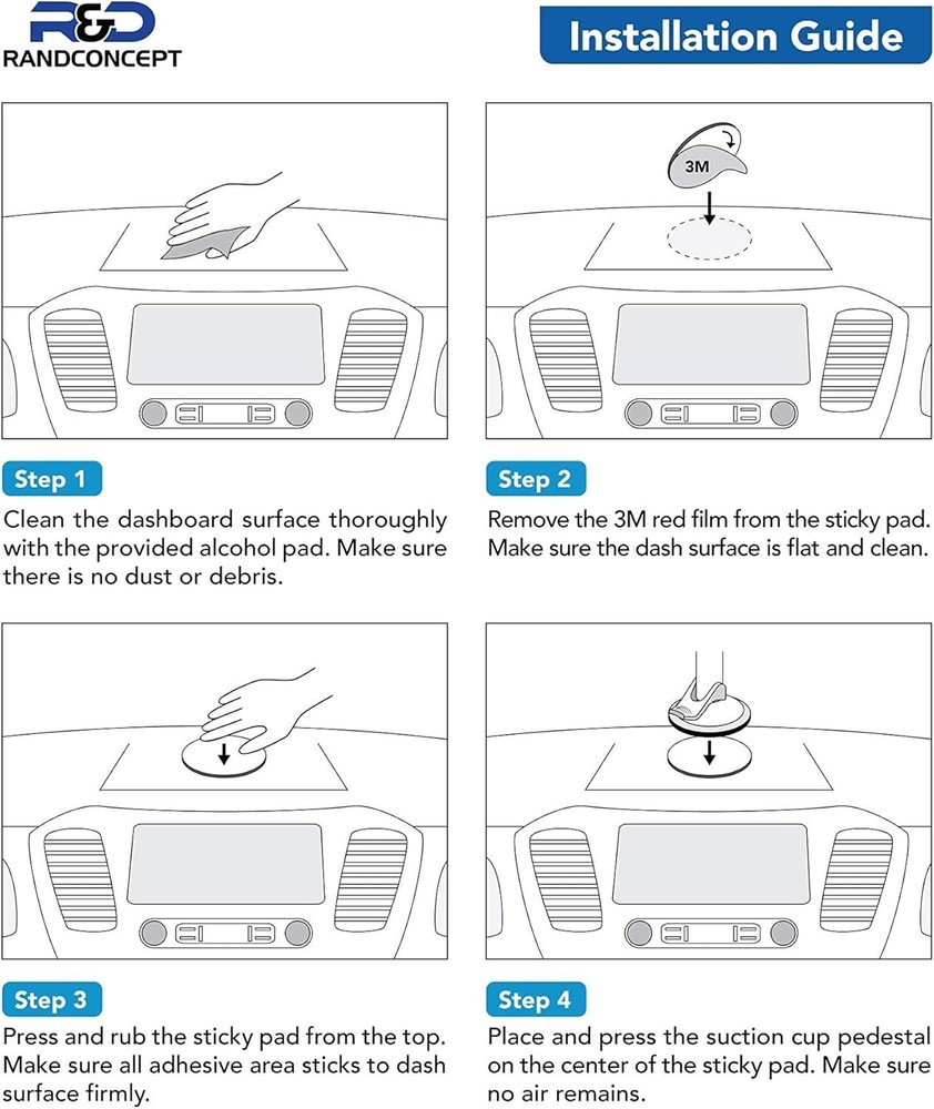 GPS Mount for Garmin | GPS Dashboard Mount Dash Windshield Window Car Holder ...