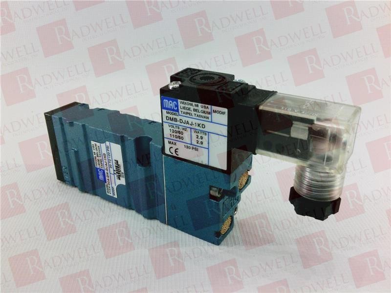 MAC VALVES INC 413A-00A-DM-DJAJ-1KD / 413A00ADMDJAJ1KD (BRAND NEW)