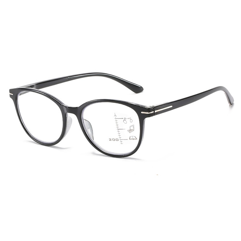 Vintage Round Multifocus Reading Glasses Computer Readers Multifocal Eyeglasses