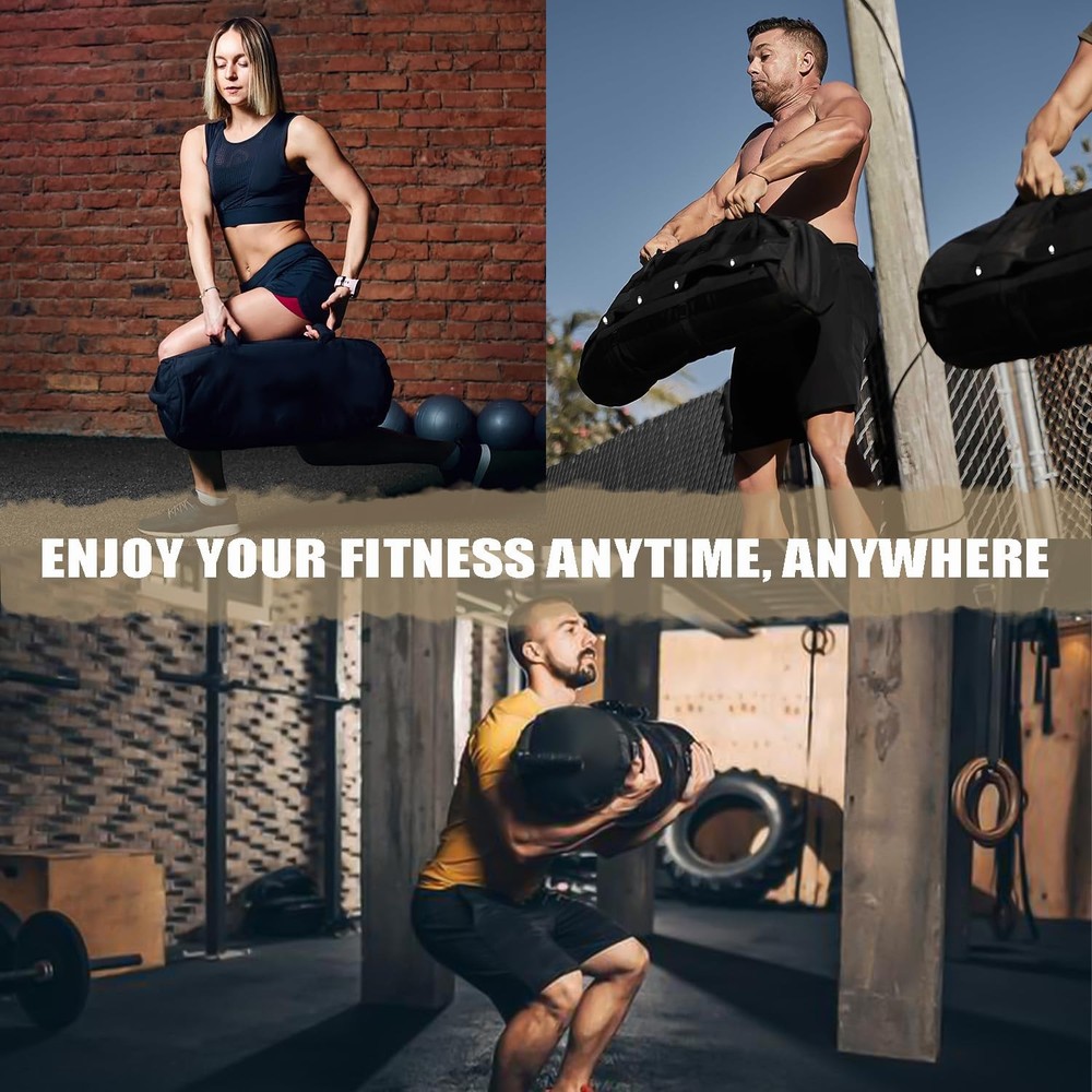 Adjustable Workout Sandbag for Weight Training, Cross Training, Strength Fit