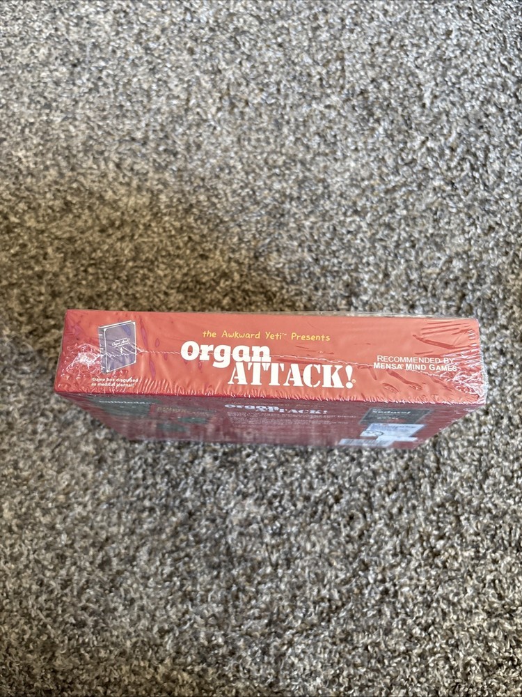 Yeti Organ Attack Card Game