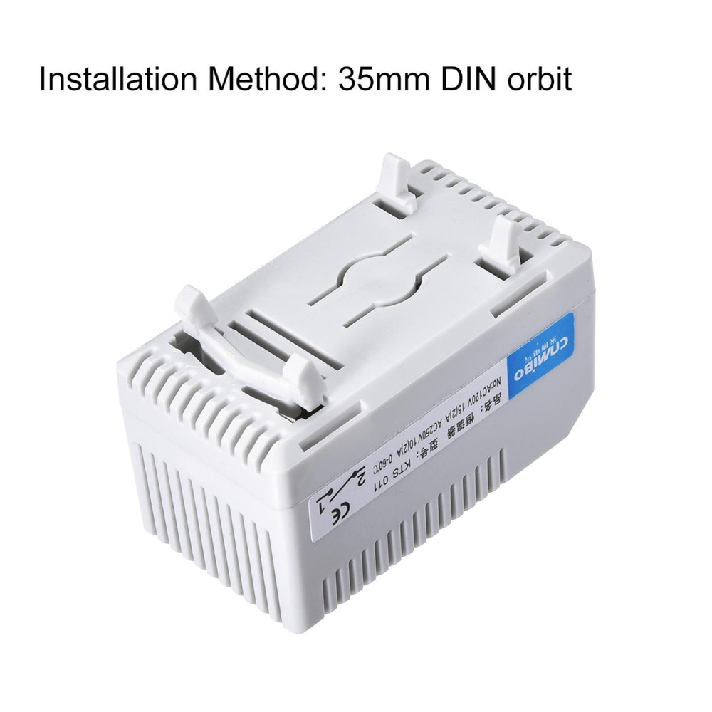 Mechanical Thermostat 0-60℃ Adjustable Compact N.O Temperature Controller Switch