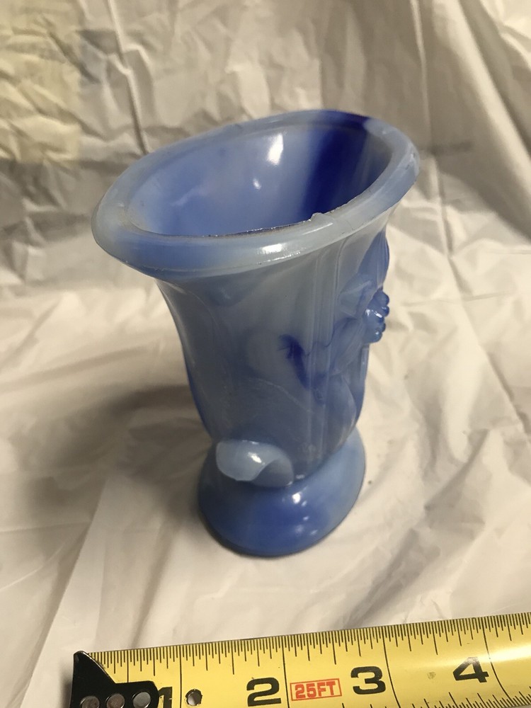 Vintage Akro Aggregate Vase
