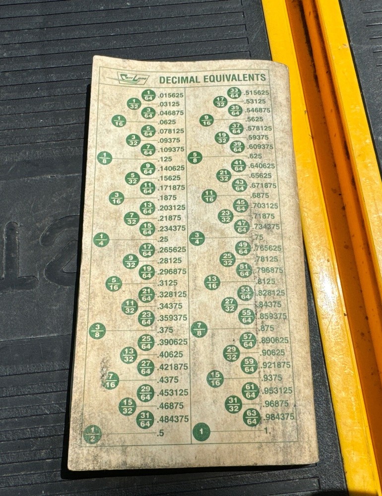 Carr Lane Trigonometry Tables And Handy Reference For Engineers ©️1992 #1112