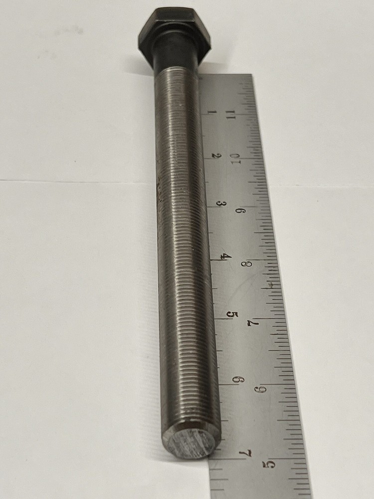 5/8-18 X 7 EXTRA threaded Hex Tap Bolt Full Thread 5/8"-18, 7" Fine grade 5