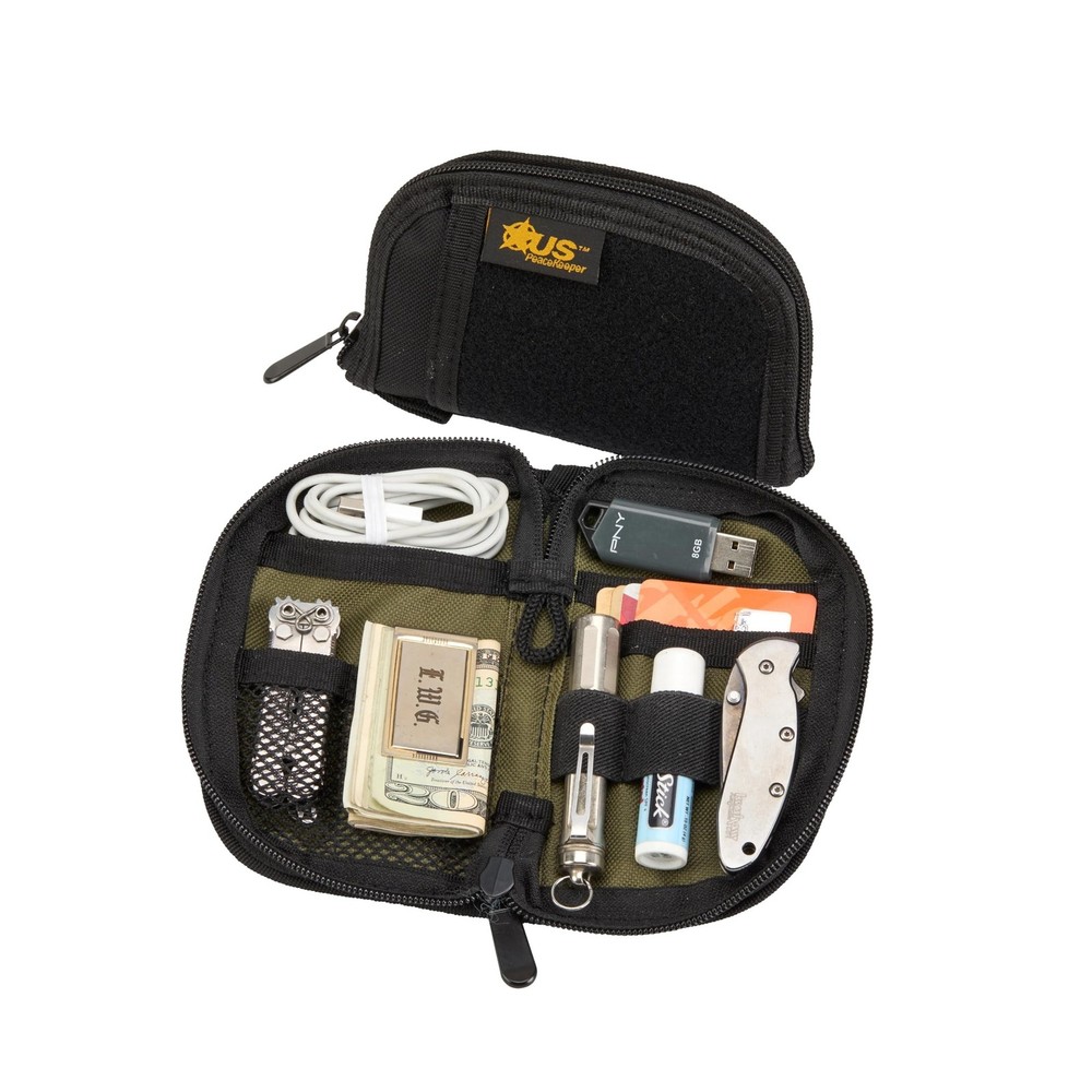 EDC Pocket Organizer Black/OD Green