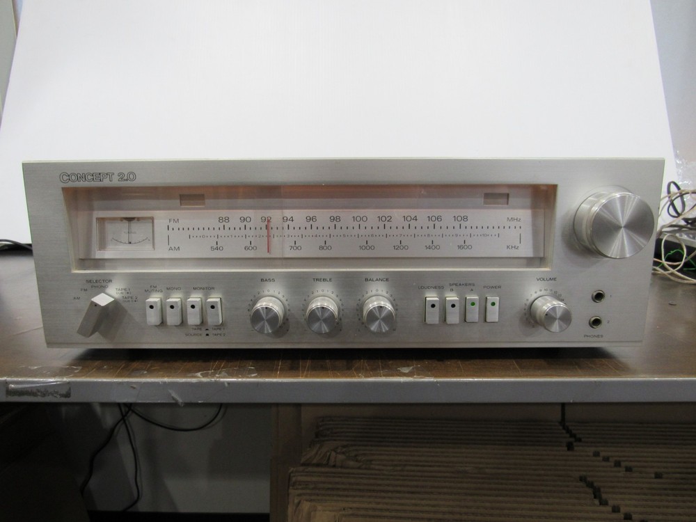 Concept 2.0 AM/FM Stereo Receiver **TESTED**