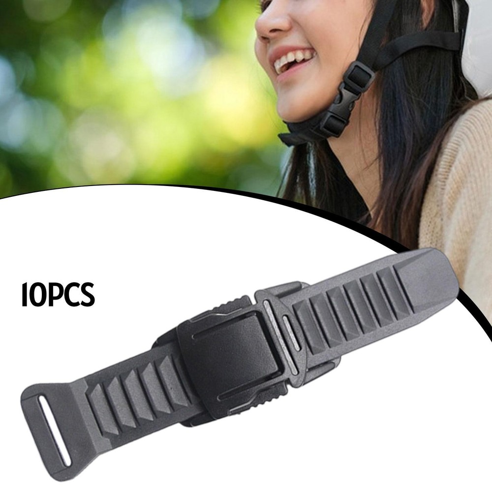 10 Pieces Adjustable Strap Buckles Backpack Buckles Easily Fit Multi Function