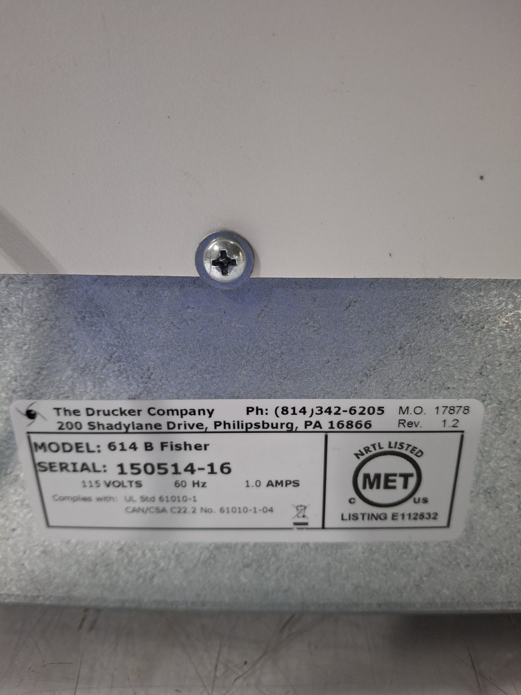 Drucker Diagnostics 614B Centrifuge