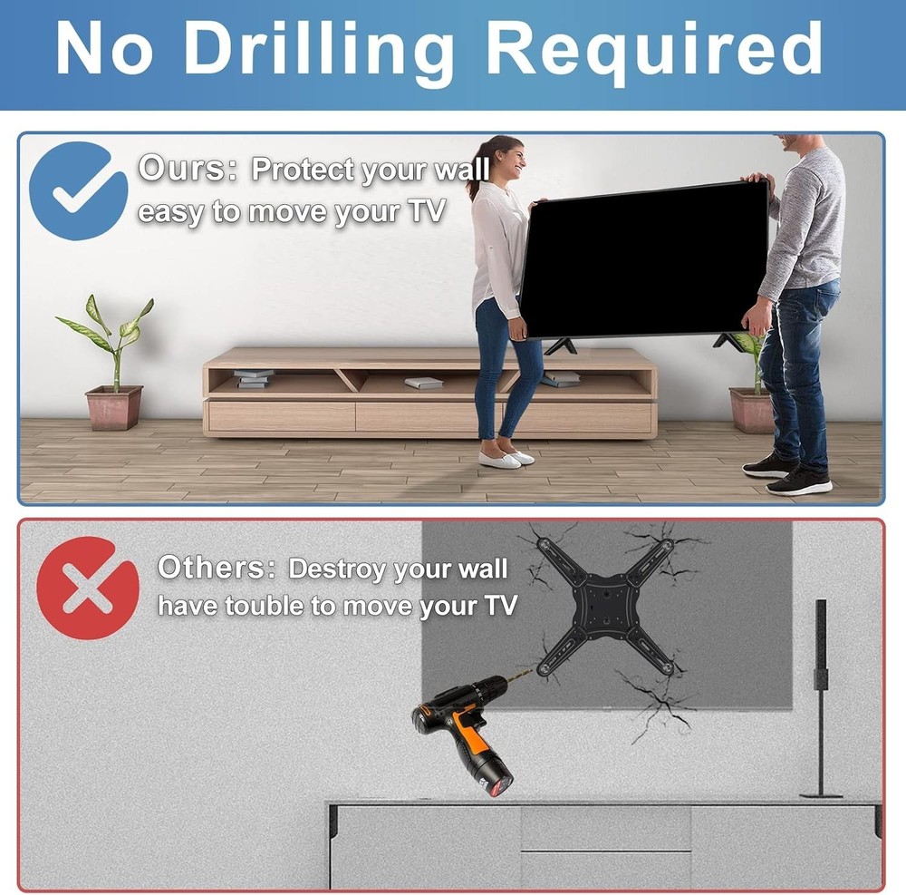 Replacement Stand for TCL Roku TVs - Easy Install & Durable Design
