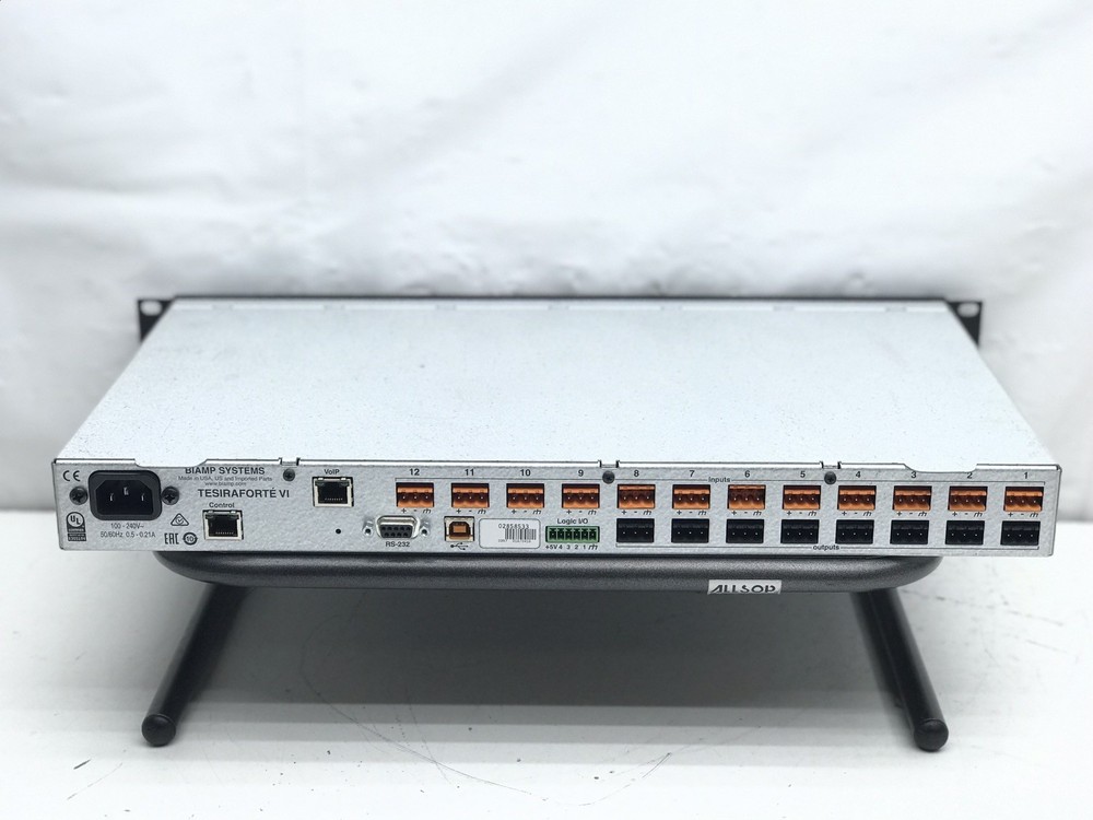 Biamp Systems Tesiraforte AVB AI Digital Audio Signal Processor