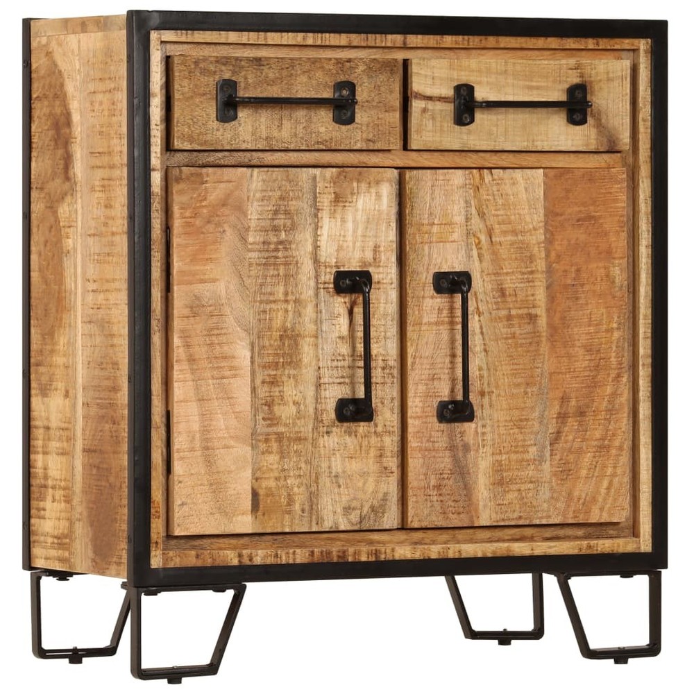 Cabinet Bar Buffet Cabinet Console Table with Drawers Solid Wood Mango vidaXL