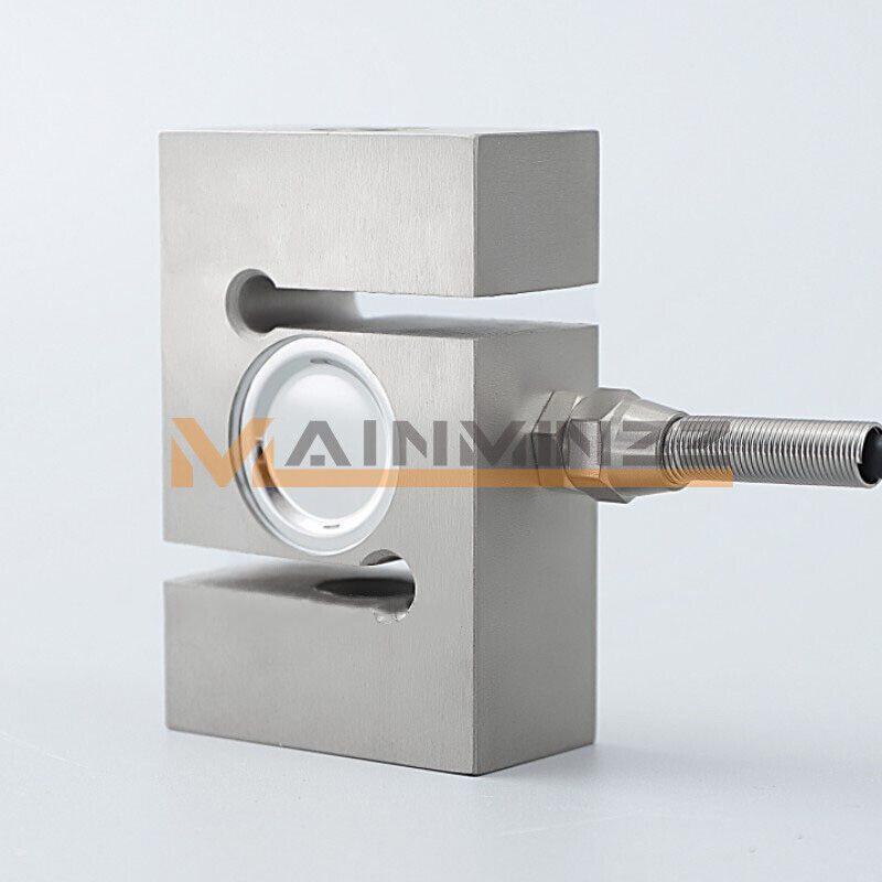 1x Load Cell Force Measuring Pull and Pess S-type Pressure Sensor with Indicator