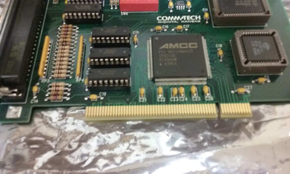 COMM TECH FASTCOM ESCC-PCI High speed Synchronous Adapter RS485 Communication