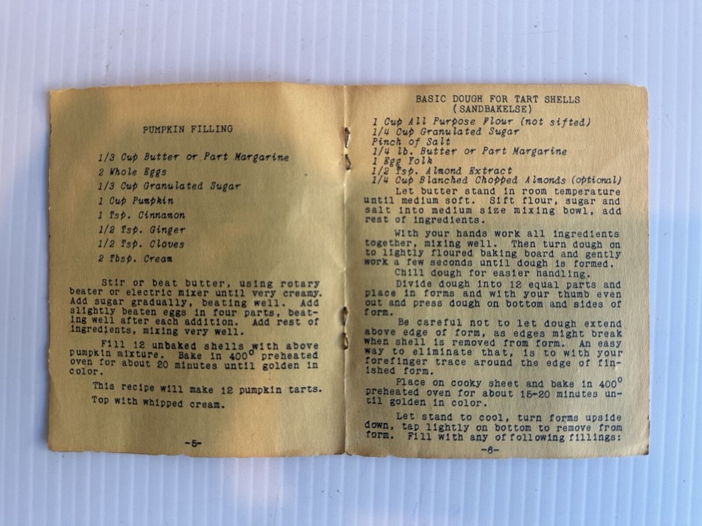 VINTAGE SWEDISH EBBA'S 5 Large 3" Aluminum Forms