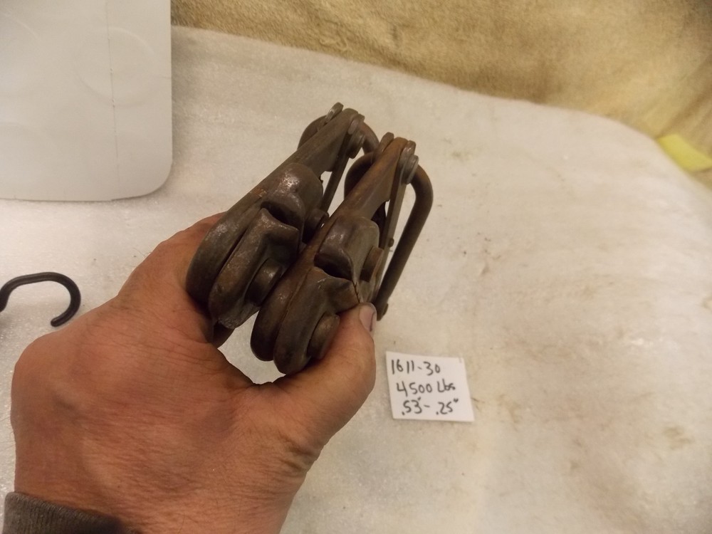 Klein Tools 1611-30 Grip Bare Wire Rope Cable .53" - 25" Puller 4500lb Lineman