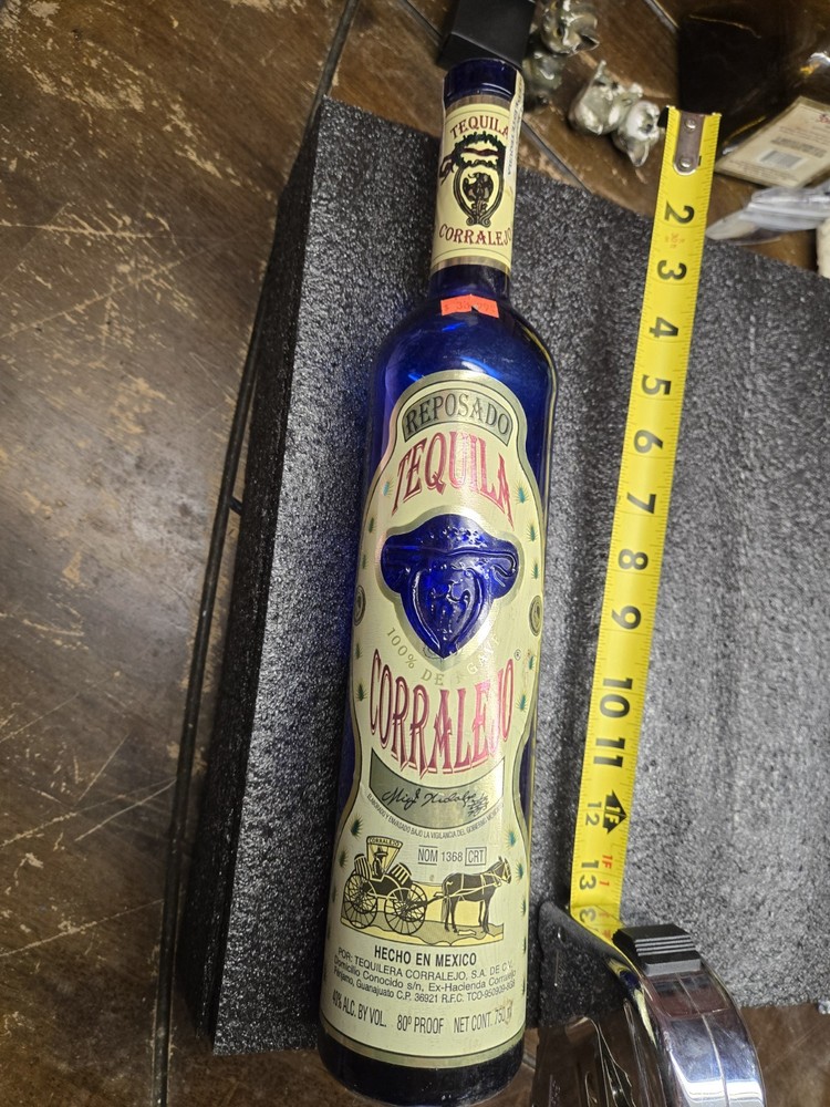 Tequila Corralejo Reposado (100% de Agave) – 750ml Blue Bottle