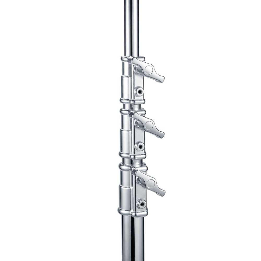 Godox 14.8' Heavy-Duty Roller Stand, Large, Silver