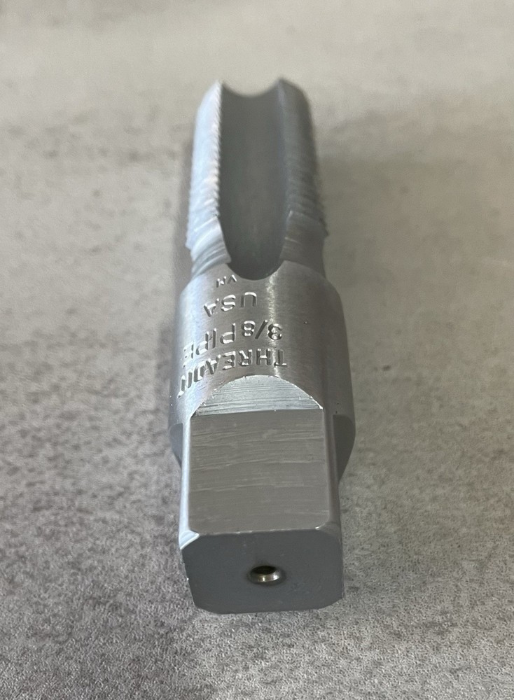 Threadit USA 3/8" Pipe Thread Tap VM 2.5" Long Machinist Tool