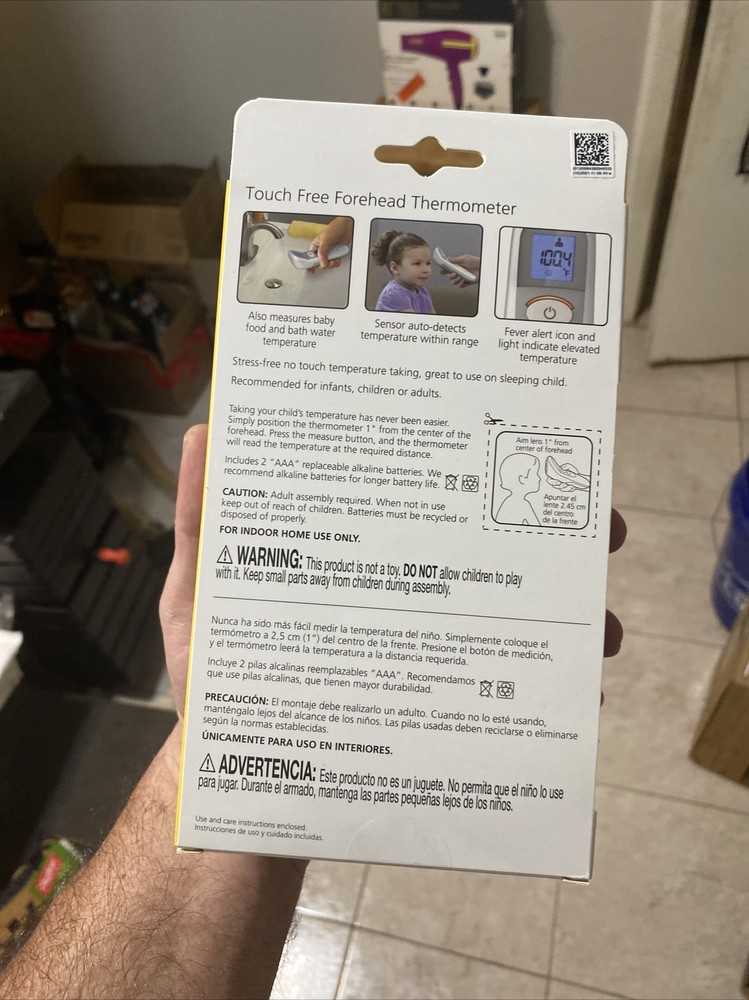 Safety 1st Touch Free Forehead Thermometer NEW