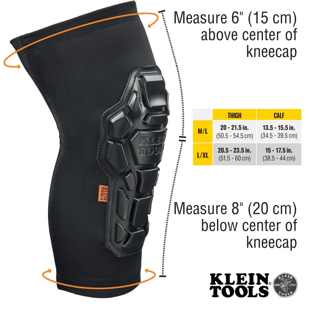 Work Knee Sleeves Heavy Duty Support Pads