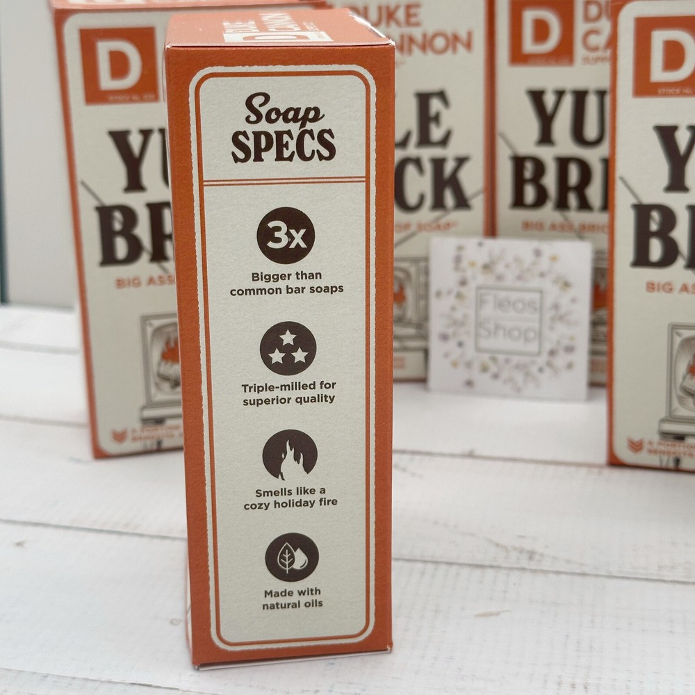Duke Cannon Yule Brick Soap 6-pack ( 10oz ) - New & Authentic