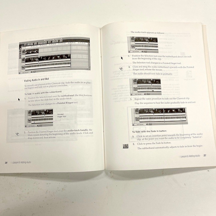 1996 Strata VideoShop Getting Started Manual Video Editing Version 3.0.4