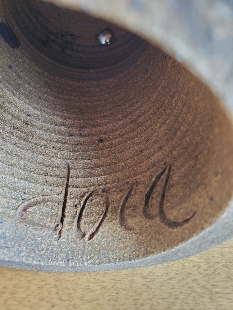 Stoneware/pottery Candleholder