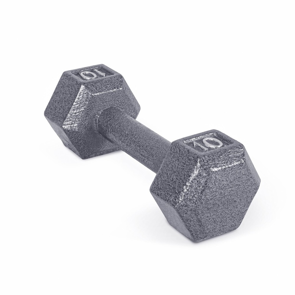CAP Barbell Cast Iron Hex Dumbbell Weight Multiple Options Strength Training