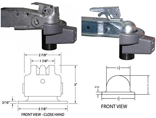 U-BRHT2 Trailer Coupler Lock (fits Specific 2 inches Coupler)
