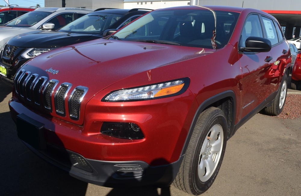 Touch Up Paint for Jeep Cherokee with paint code PRP, Deep Cherry Red.