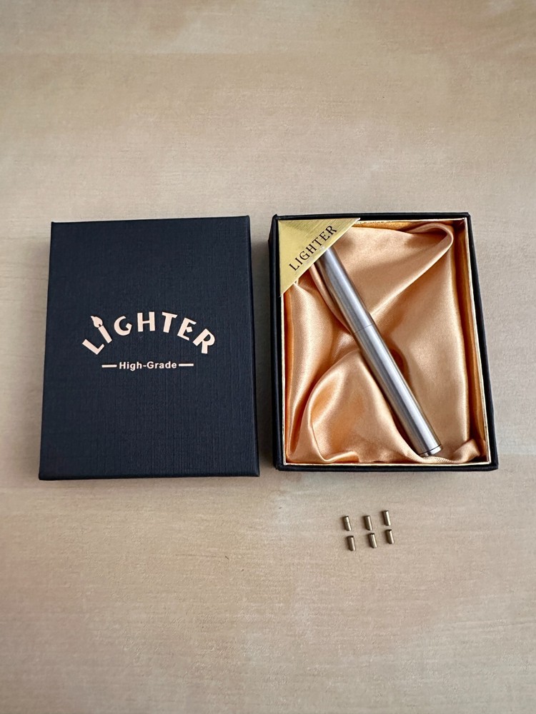 Lighter, Kerosene Stainless Lighter, Stick lighter, Windproof Silver Lighter USA