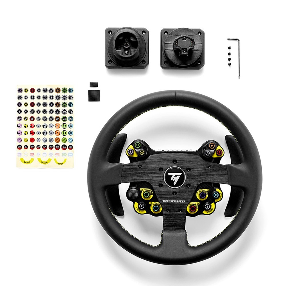 Thrustmaster EVO Racing 32R Leather Wheel Add-On, Black