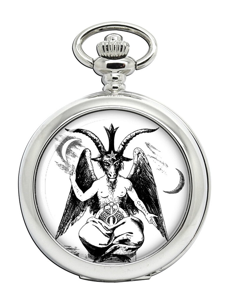 Baphomet Satanic Pocket Watch