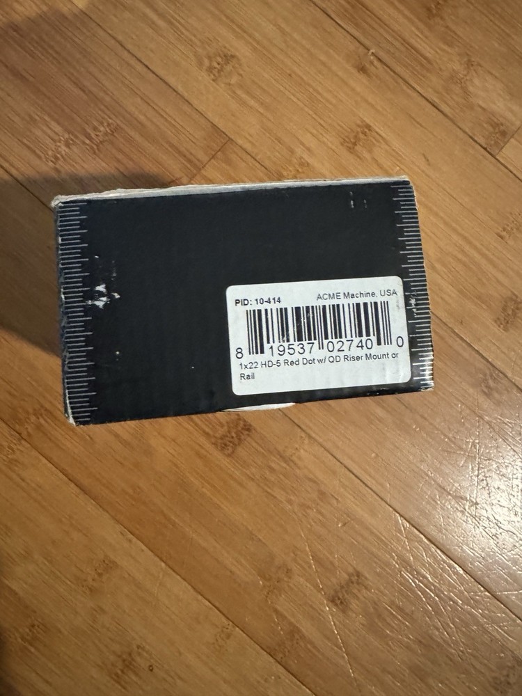 ACME Machine red dot