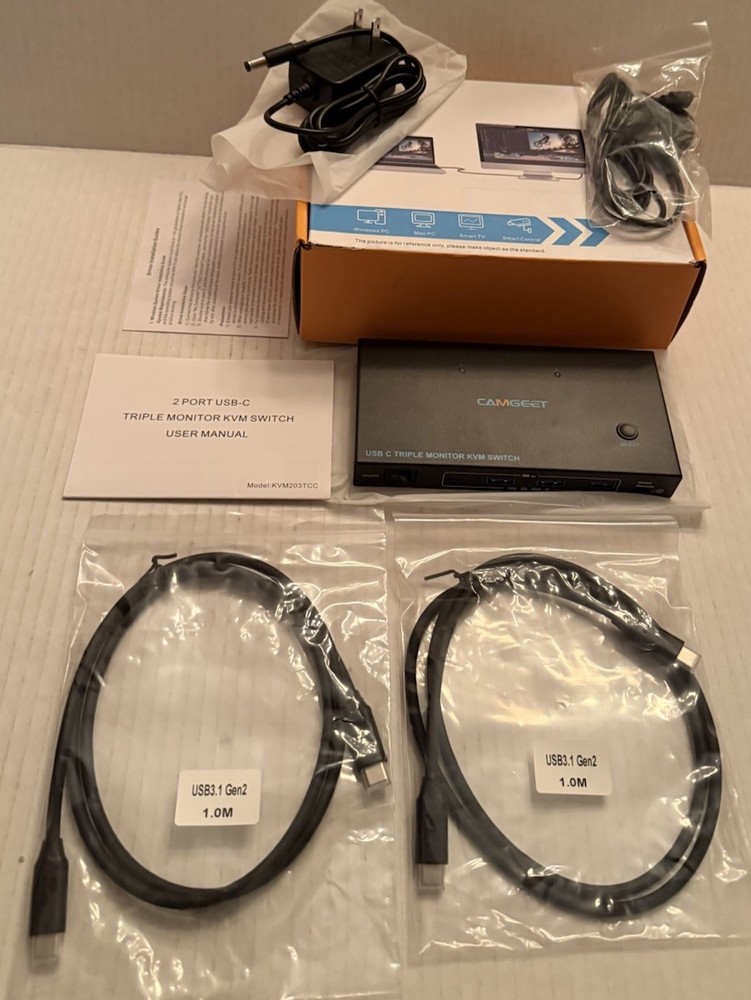Triple Monitor KVM Switch