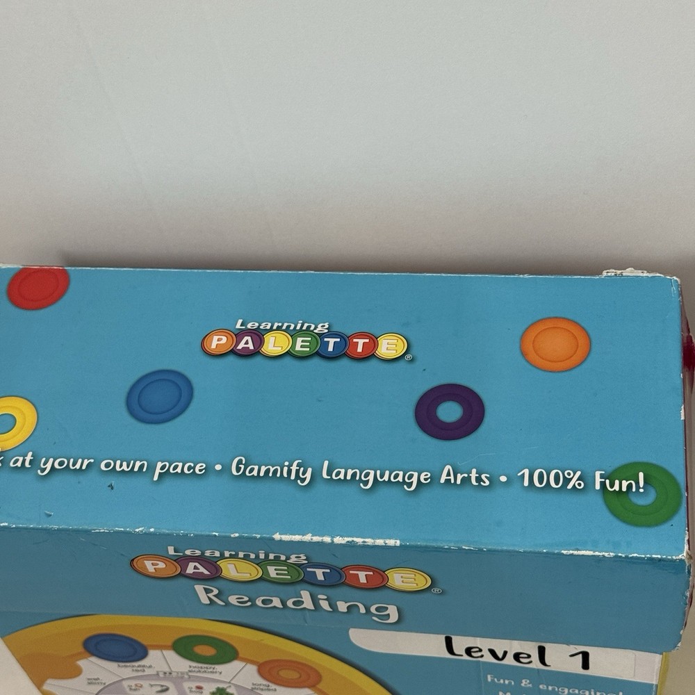 Learning PALETTE Reading Level 1 Self-Correcting Educational Fun & Engaging