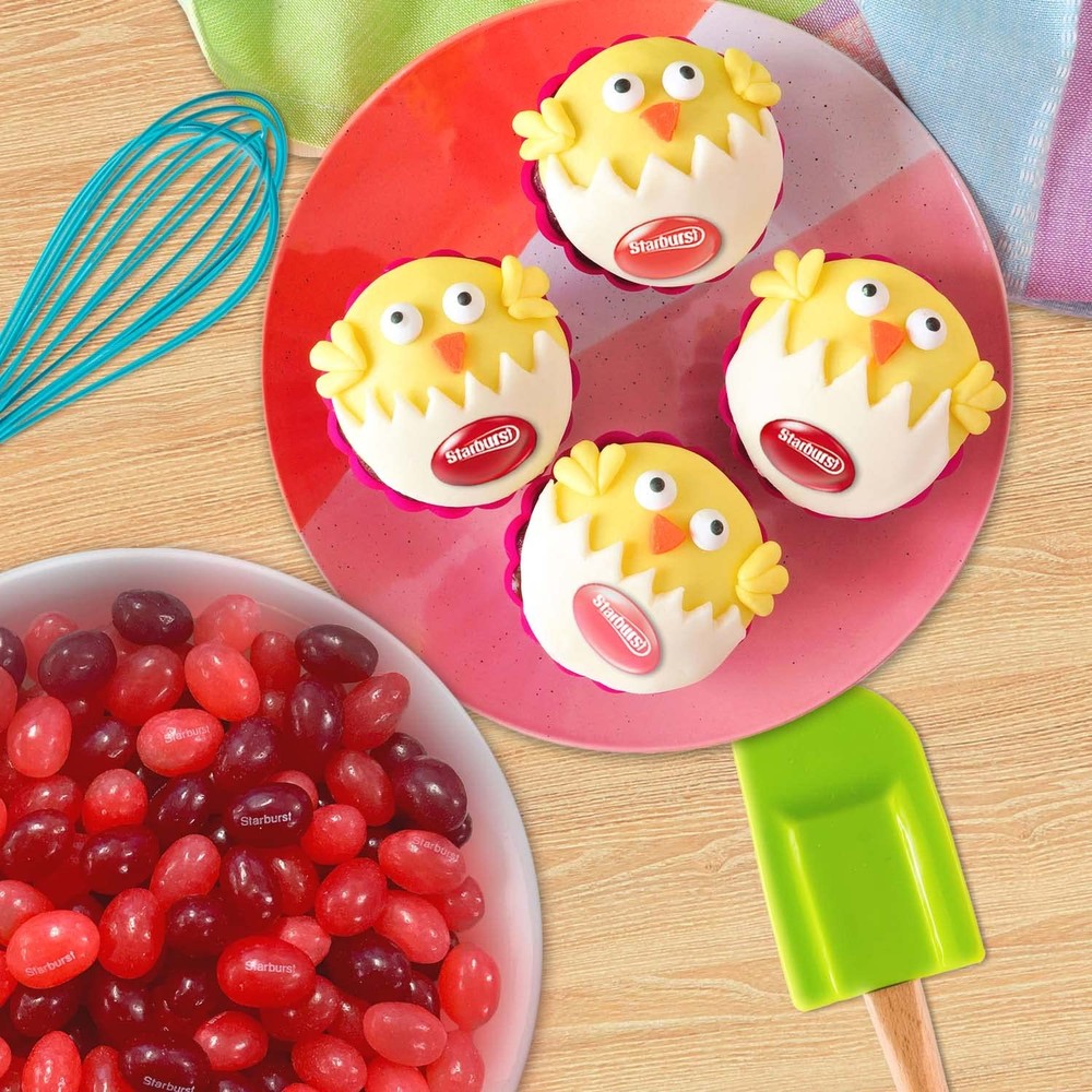 STARBURST Red FruitFlavored Jelly Beans Easter Candy, Jellybeans for Easter B...